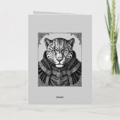 Ose Der Leopard König der Schatten Karte (Rückseite)