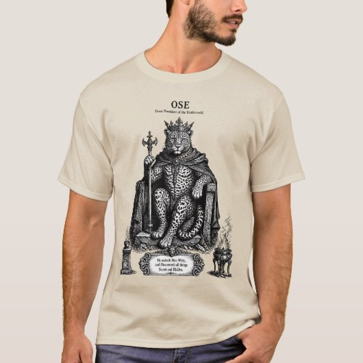 Ose des Mitternachtsthrons T-Shirt (Vorderseite)