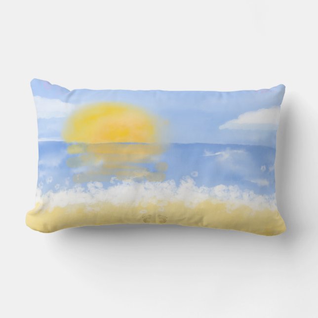 Osean Throw Pillow Lendenkissen (Vorderseite)
