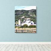 Osguthorpe Barn in Park City, Utah Leinwanddruck (Insitu (Holzboden))