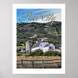 Osguthorpe Barn von Leslie Harlow Poster