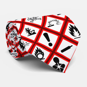 Osha-Gefahrenhinweise Krawatte