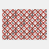 Osha-Gefahrenpiktogramme Geschenkpapier Set (Vorderseite 3)
