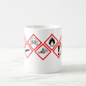 Osha Hazard Warnungen Tasse (Mittel)