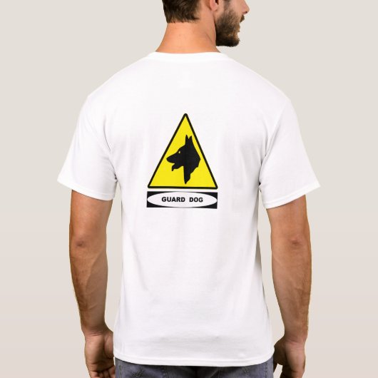 Osha-Schutz-Hund (hinterer Entwurf) T-Shirt (Rückseite)