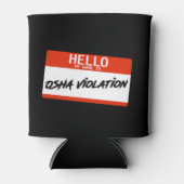 OSHA-Verletzung Dosenkühler (Vorderseite)