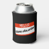 OSHA-Verletzung Dosenkühler (Kanne Rückseite)