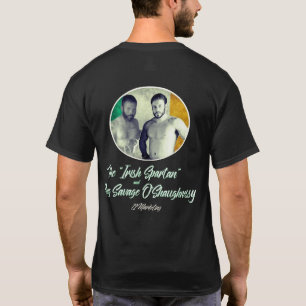 O'shaughnessy kämpfende Shirtiren des Teams mit T-Shirt