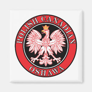 Oshawa Polnischer Kanadischer Adler Magnet