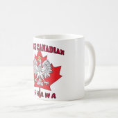 Oshawa Polnischer Kanadischer Leaf Kaffeetasse (VorderseiteRechts)