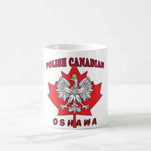 Oshawa Polnischer Kanadischer Leaf Kaffeetasse