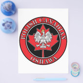 Oshawa Polnischer Rundkanadischer Leaf Flyer (Einzeln)
