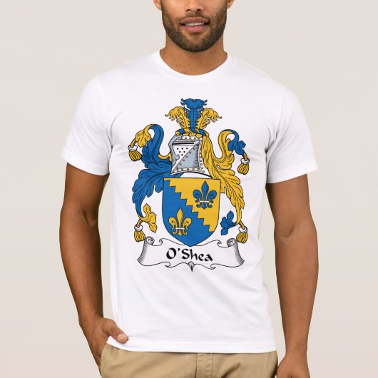 O'Shea-Familienwappen T-Shirt (Vorderseite)