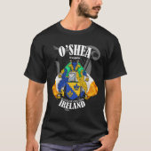O'Shea-Wappen-Wappen *Ort hinzufügen* T-Shirt (Vorderseite)
