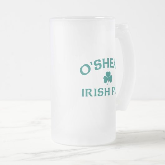 O'Sheas Irish Pub Mattglas Bierglas (VorderseiteRechts)