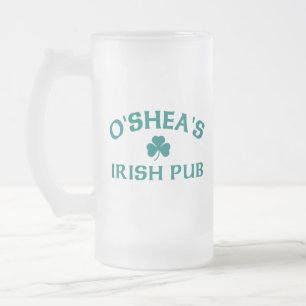 O'Sheas Irish Pub Mattglas Bierglas