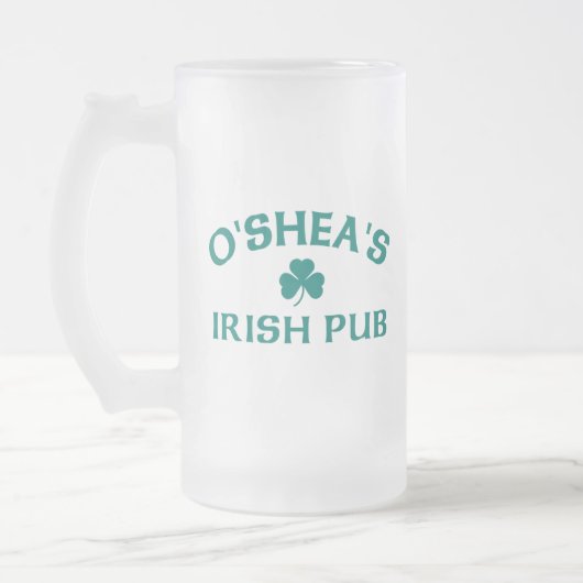 O'Sheas Irish Pub Mattglas Bierglas (Links)