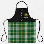 O'Shee Irish Shield/Tartan Personalisiert Kilt Schürze (Vorderseite)
