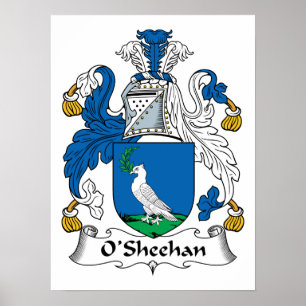 O'Sheehan Familienwappen Poster