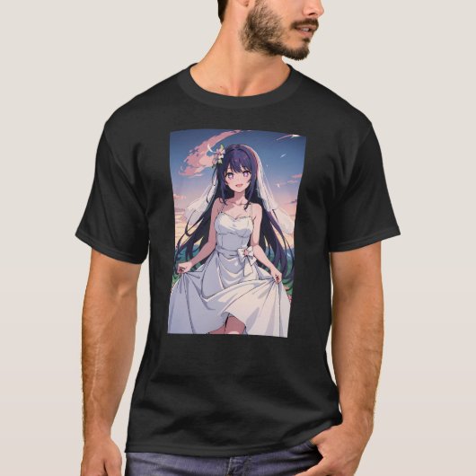 Oshi No Ko Ai Hoshino Anime T-Shirt (Vorderseite)