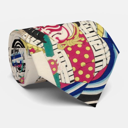 Oshimodoshi, The Eighteen Great Kabuki Plays Krawatte (Gerollt)