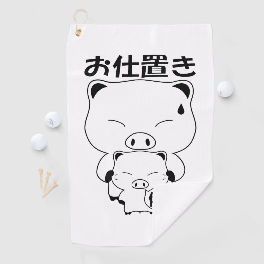 Oshioki Golfhandtuch (Insitu)