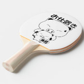 Oshioki Ping Pong Tischtennis Schläger (Vorderseite)