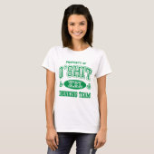 O'Shit irisches trinkendes Team T-Shirt (Vorne ganz)
