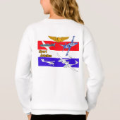 Oshkosh Girls Sweatshirt T-Shirt (Rückseite)