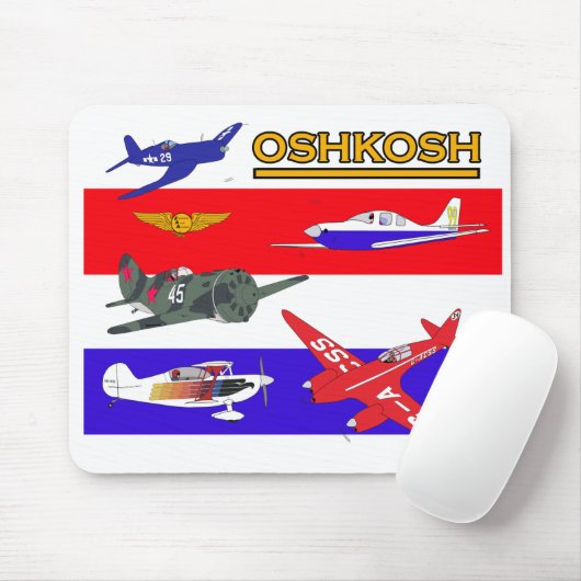 Oshkosh-Mausunterlage Mousepad (Mit Mouse)