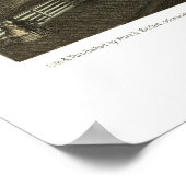 Oshkosh, WI Panorama Karte - 1850 Poster (Ecke)