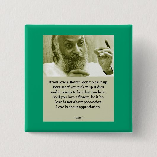 Osho Button (Vorderseite)