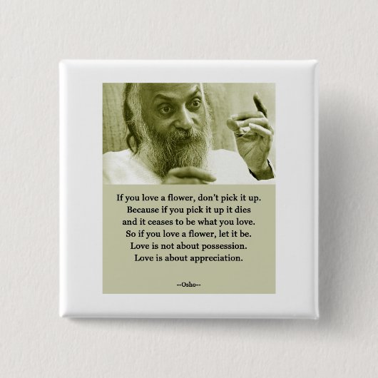 Osho Button (Vorderseite)