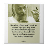Osho Fliese (Vorderseite)