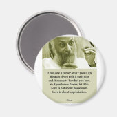 Osho Magnet (Vorderseite/Rückseite)