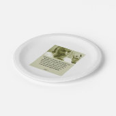 Osho Pappteller (Schrägansicht)