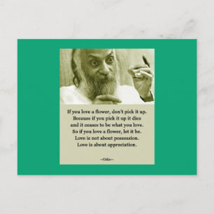 Osho Postkarte
