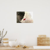 Osho Quote Poster (Küche)