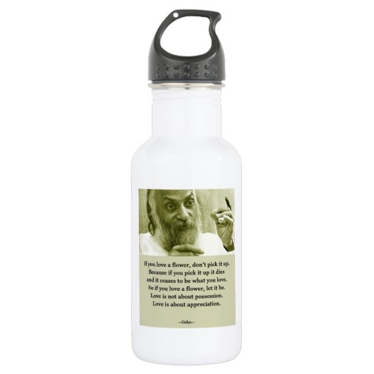 Osho Trinkflasche (Vorderseite)