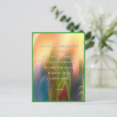 Osho Zen Anführungskarte Postkarte (Stehend Vorderseite)