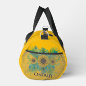 Oshun Goddess Sunblumen Duffle Bag (Rechts)