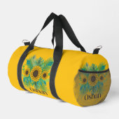 Oshun Goddess Sunblumen Duffle Bag (Rechte Ecke)