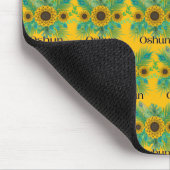Oshun Goddess Sunblumen Mousepad (Ecke)