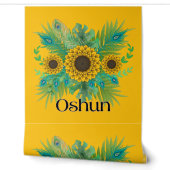 Oshun Goddess Sunblumen Tapete (Abrollen)