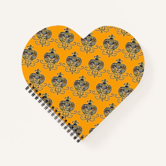 Oshun Goddess Veve Sigil Notizblock (Vorderseite)