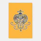 Oshun Goddess Veve Sigil Post-it Klebezettel (Vorderseite)