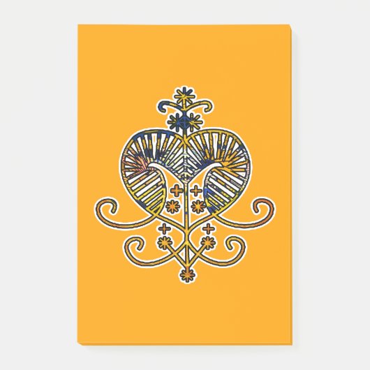 Oshun Goddess Veve Sigil Post-it Klebezettel (Vorderseite)
