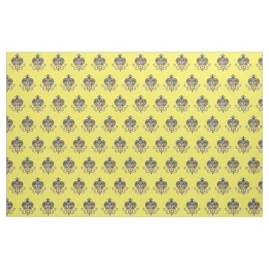 Oshun Goddess Veve Sigil Stoff (Yard (91,4 cm))