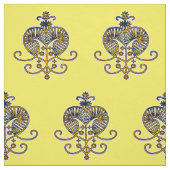 Oshun Goddess Veve Sigil Stoff (Muster)