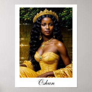 Oshun Orisha - Afrikanisches Göttinnen-Poster Poster